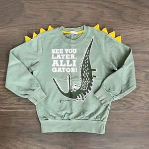 Alligator  Sweatshirt Age 3-4